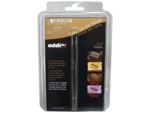 Addi Click Turbo Udskiftelige Rundpinde Messing 13cm 4,00mm US6