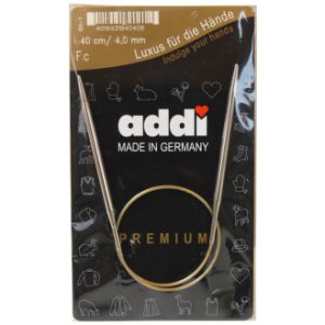 Addi Turbo Rundpinde Messing 40cm 4,00mm / 15.7in US6