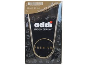 Addi Turbo Rundpinde Messing 40cm 4,50mm / 15.7in US7