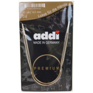 Addi Turbo Rundpinde Messing 40cm 6,00mm / 15.7in US10