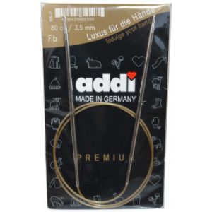 Addi Turbo Rundpinde Messing 80cm 3,50mm / 31.5in US4