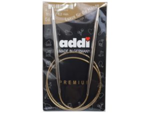 Addi Turbo Rundpinde Messing 80cm 6,00mm / 31.5in US10