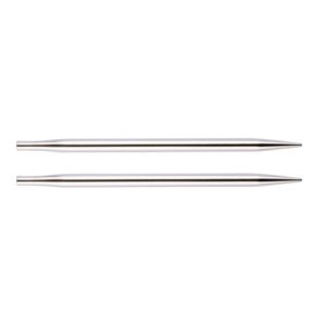 KnitPro Nova Metal Korte Udskiftelige Rundpinde Messing 10cm 6,50mm US