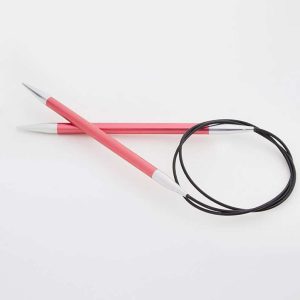 Knitpro Zing aluminium rundpind - 60 cm